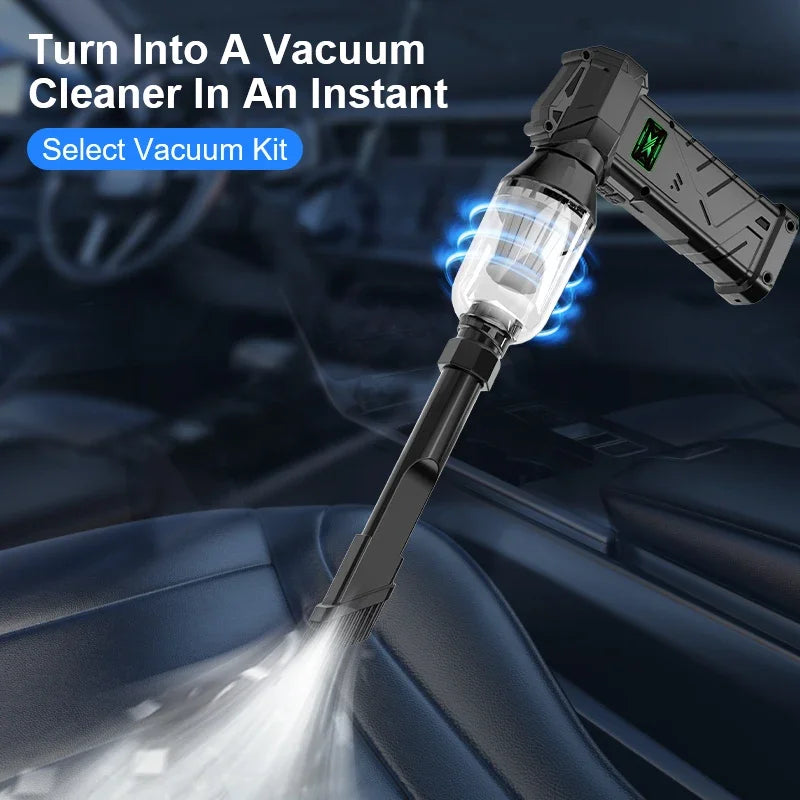 HFX-08 Turbo Fan High-speed Brushless Motor Cordless Vacuum Cleaner Snow Blower Electric Drying Function Multiple Uses