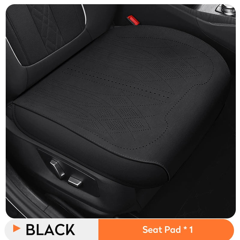 Universal Flip Fur Car Seat Cover Sweatproof Breathable Car Seat Cushion Thin Anti-slip Auto Seat Mat Pad Car Interior Accessory