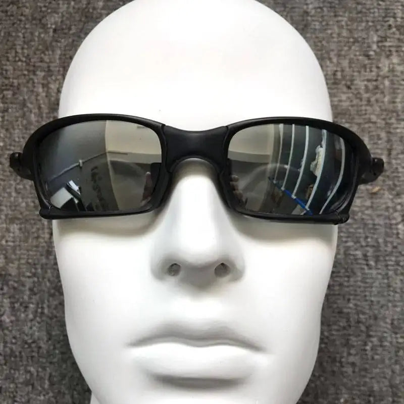 Polarized UV400 Cycling Sunglasses for Men – Metal Frame Fishing Riding Bicycle Goggles Eyewear
