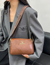 Splicing Shoulder Bag Soft Leather Female Wallet Crossbody Bag Messenger Bags Luxury Designer