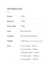 Optical Prescription Computer Blue Blocking Eyeglasses Anti-Blue Light Cat-Eye Frames Customizable Reading Women