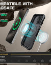 For iPhone 16 Pro Case 6.3" 2024 UB Mag XT Heavy Duty Rugged Strong Magnetic Phone Case with Camera Cover