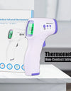 Digital Infrared Thermometer Forehead Body Non-Contact Fever Thermometers Medical Portable Finger Pulse Oximeter Blood Oxygen