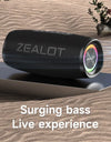 Bluetooth Speaker 40W Output Power Bluetooth Speaker with Excellent Bass Performace IPX6 Waterproof Camping Outdoor