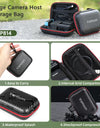 Mini PU Protective Storage Case for Gopro Hero 11 10 9 8 7 for DJI OSMO Action for Insta 360 X3 One X2 Camera Accessories