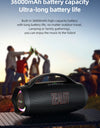 Portable Bluetooth Speaker, Wireless TWS Subwoofer, Waterproof Mobile, HIFI Quality, Big Power, 160W