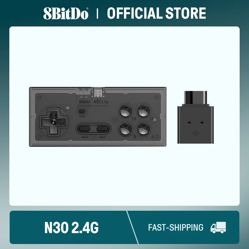 2.4GHz Wireless Retro Gaming Controller for Original Nintendo NES