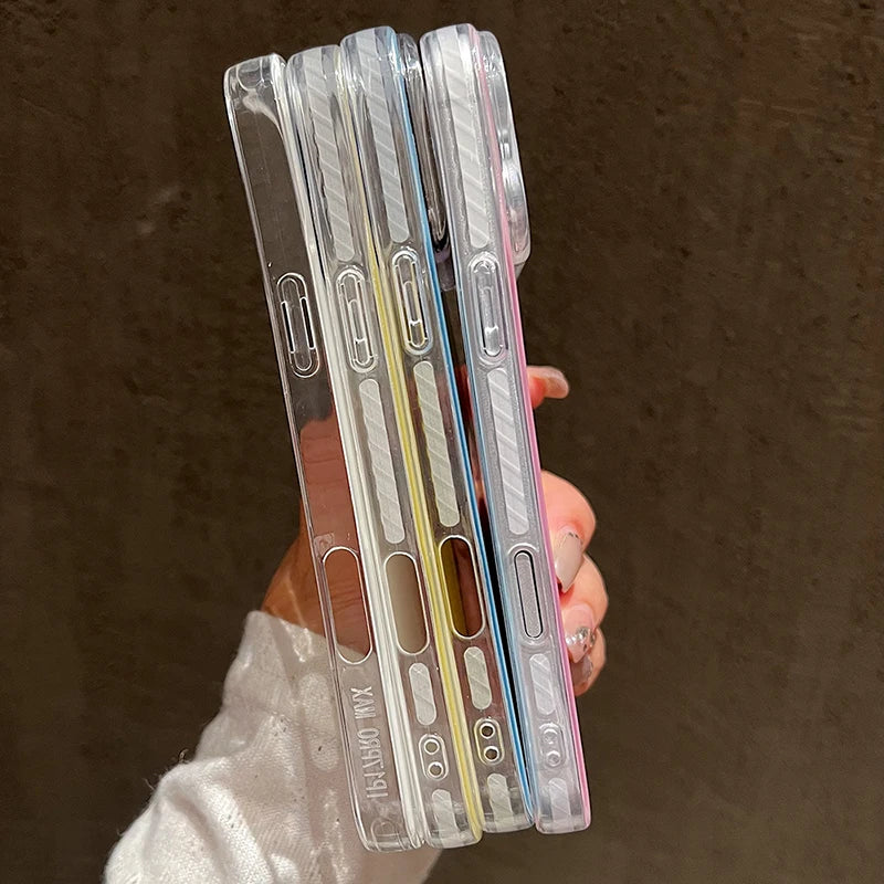 For iPhone 17 Air 17 Pro Max Fashion Candy Shockproof Silicone Phone Case For iPhone 16 15 14 Cover