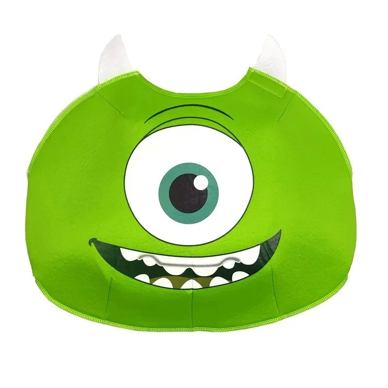 Halloween and Princeton Children's Costume COSPLAY Mike Monster University 3-piece Set Halloween Costumes