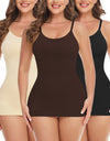 Scoop Neck Compression Cami Tummy and Waist Control Body Shapewear Camisole Summer Tops Black Nude Smooth Slimming Vest 3XL