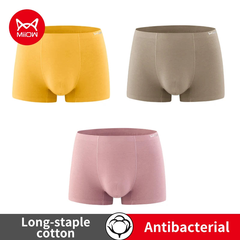 3-Pack Men’s Graphene Antibacterial Boxer Shorts – Comfortable & Durable