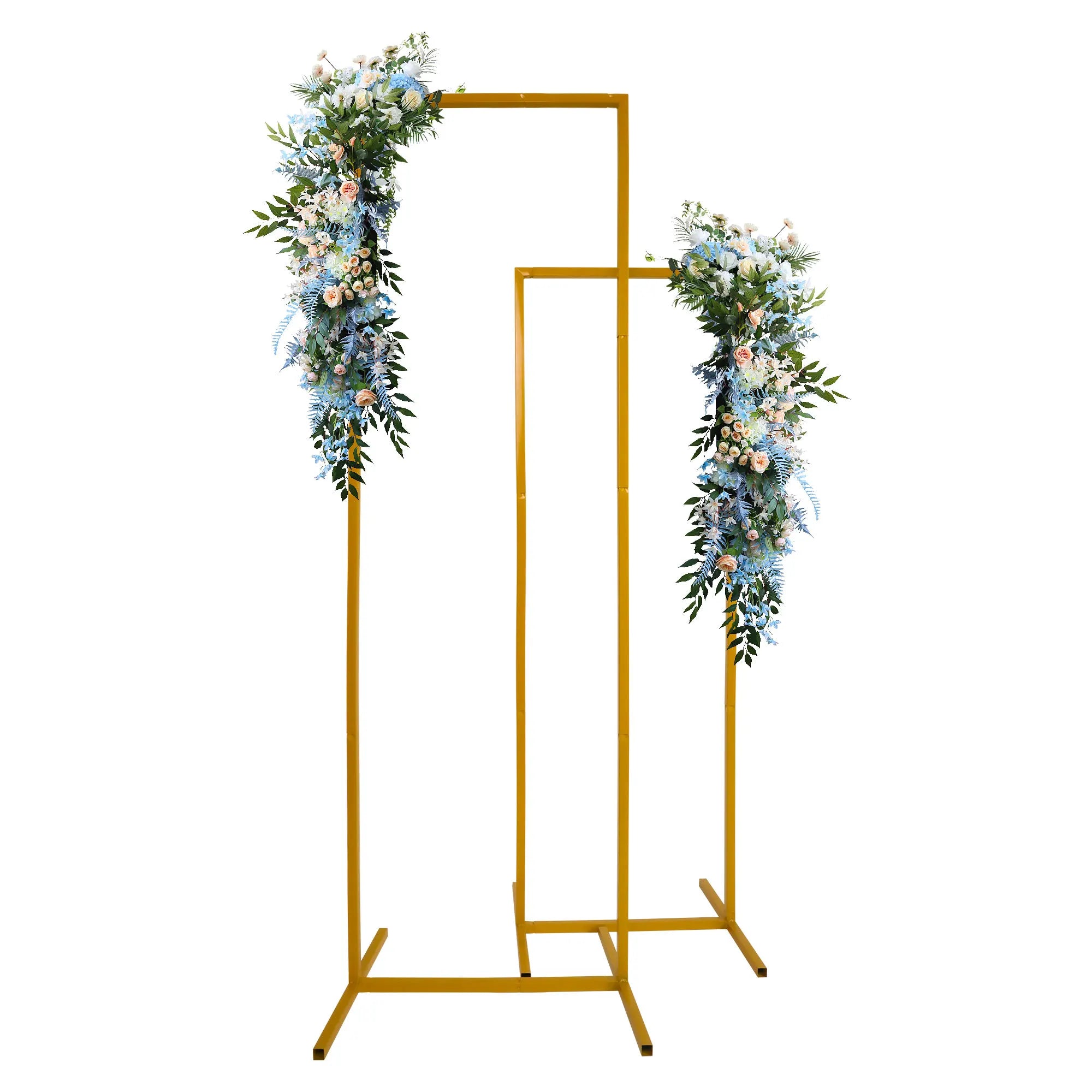Wedding Arch Metal Iron Backdrop Stand Wedding Floral Decoration Props Birthday Party Balloon Arch Backdrop Stand  Shower