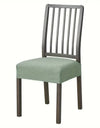 1PC Stretch Dining Chair Seat Cover Jacquard Solid Color Chairs Covers Removable Anti-Dust Chair Cushion Slipcovers Hotel Home
