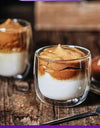 2/4pcs Double Walled Glass Coffee Cup Set Of 240/300ml Cup With Insulated Layer For Latte Cappuccino Heatresist Teacup Milk Mug