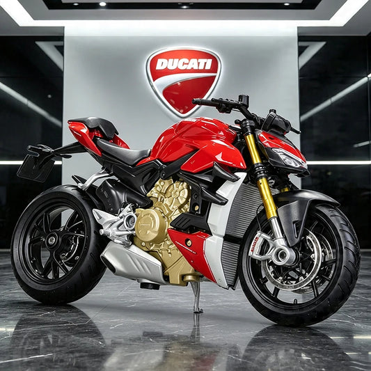1 18 Scale Ducati Super Naked V4S Diecast Motorcycle Model