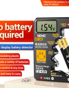 Button Cell Battery Tester Power Bank Detectors 9V N D C AA AAA Universal Household LCD Display Battery Tester Tools