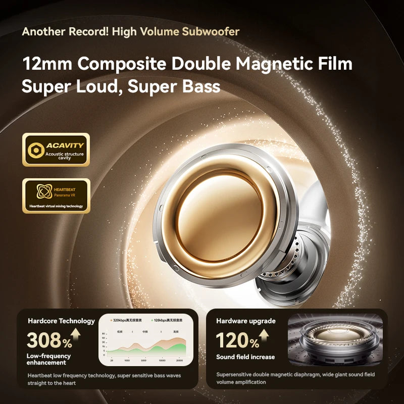 Z60S Ear Clip Earphones Wireless Audífonos Bluetooth Headphones APP Touch Control Sports Flash-sale Chioce Headset