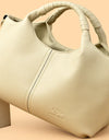 Leather Shoulder Bags For Women Ladies Luxury Handbag Crossbody Bag Zipper Messenger Solid Color Saddle Bag