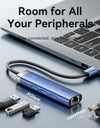 USB Ethernet Adapter 1000Mbps USB3.0 HUB RJ45 Lan for Macbook Windows Laptop PC Xiaomi Mi TV Box USB-C HUB Network Card