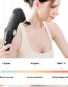 Foldable Massage  Deep Tissue with Heat & Cold Head Adjustable Angles Portable Percussion Back Massager for Muscle Neck Body