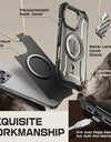 For iPhone 16 Pro Case 6.3" 2024 UB Mag XT Heavy Duty Rugged Strong Magnetic Phone Case with Camera Cover