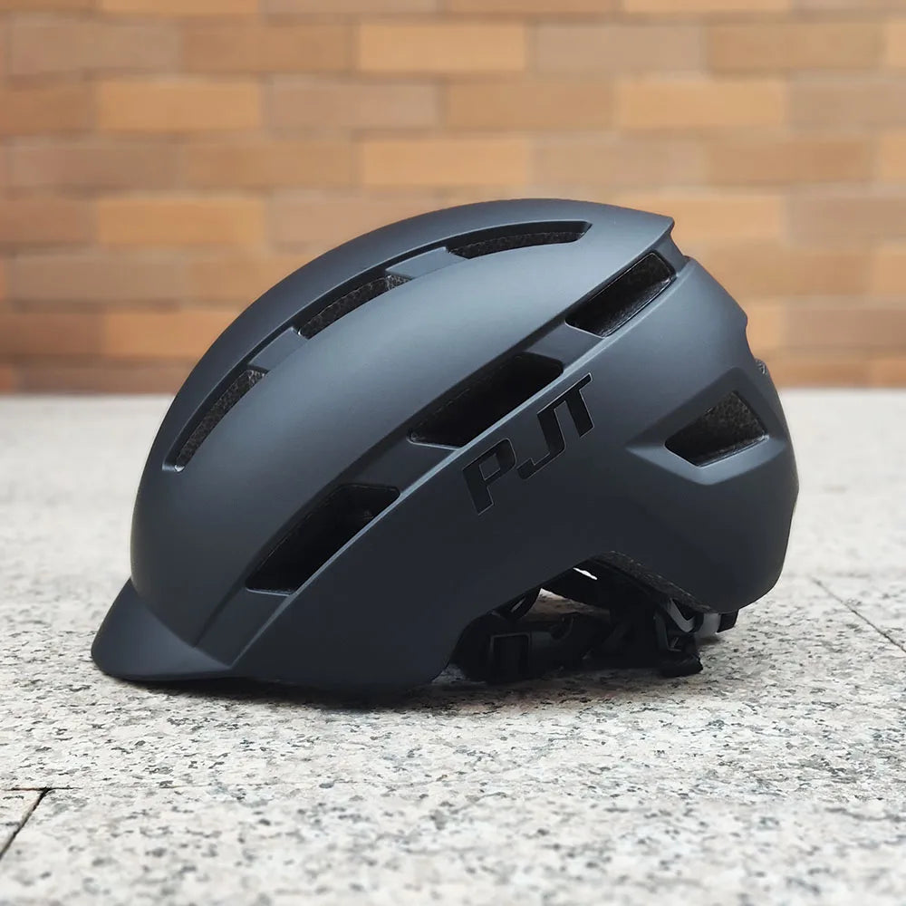 Rechargeable LED Cycling Helmet For Road Mountain Bike And Electric Scooter