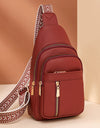 Women Chest Bags High Quality Leather Female Cross body Bag Designer Brand Shoulder Bags Luxury Storage