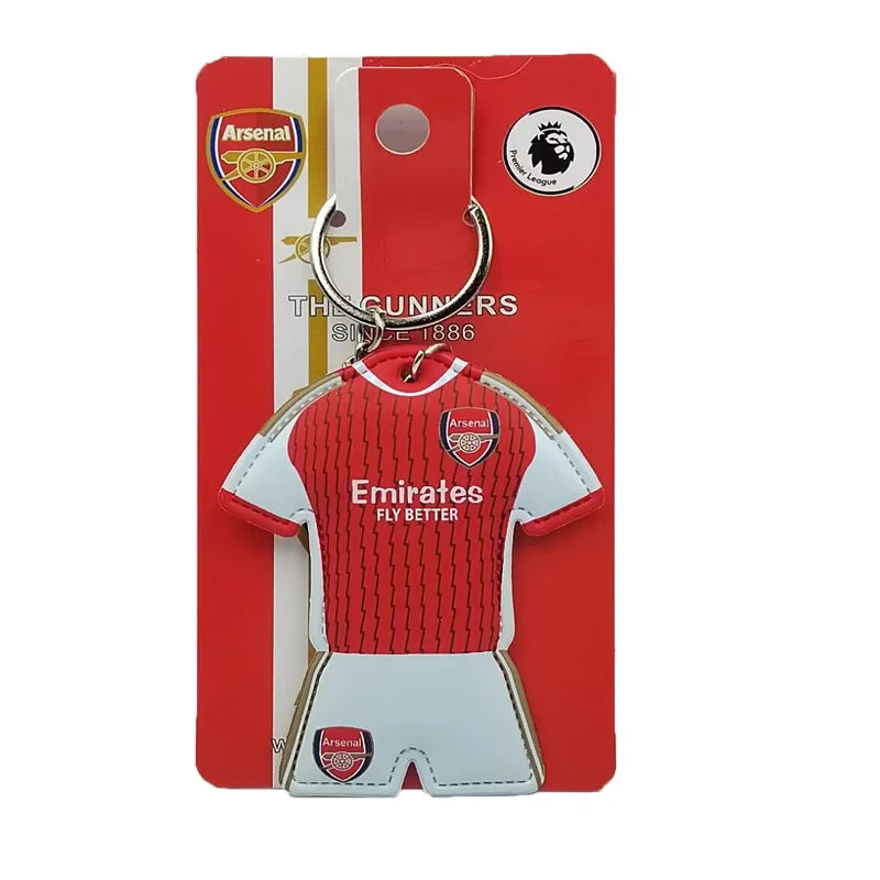 Football Jersey Keychain Soccer Team Shirt Bag Charm Sports Souvenir