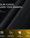 Outdoor Winter Warm Cycling Gloves Black Windproof Touchscreen Bicycle Gloves Camping Hiking Sport Running Motorcycle Gloves Men