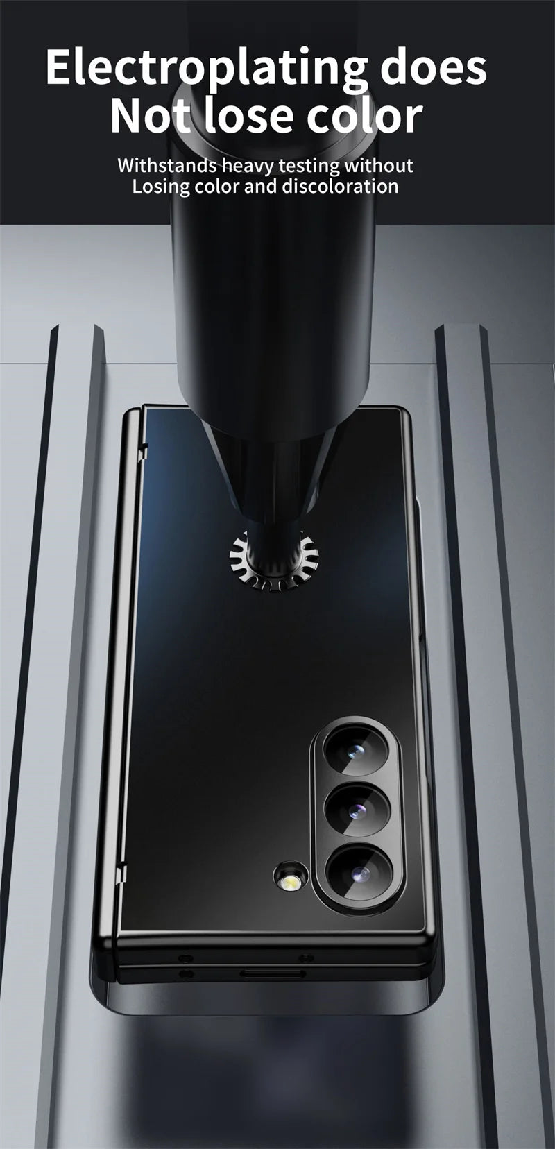 Anti-Shock Frosted Plating Full Body Case for Samsung Galaxy Z Fold 4 Fold4 Fold5 Fold3 Fold 5 3 2 5G fold2 Screen Glass film ﻿