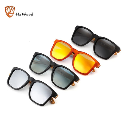 Polarized Wooden Sun glasses Driving Eyewear Fishing Sports