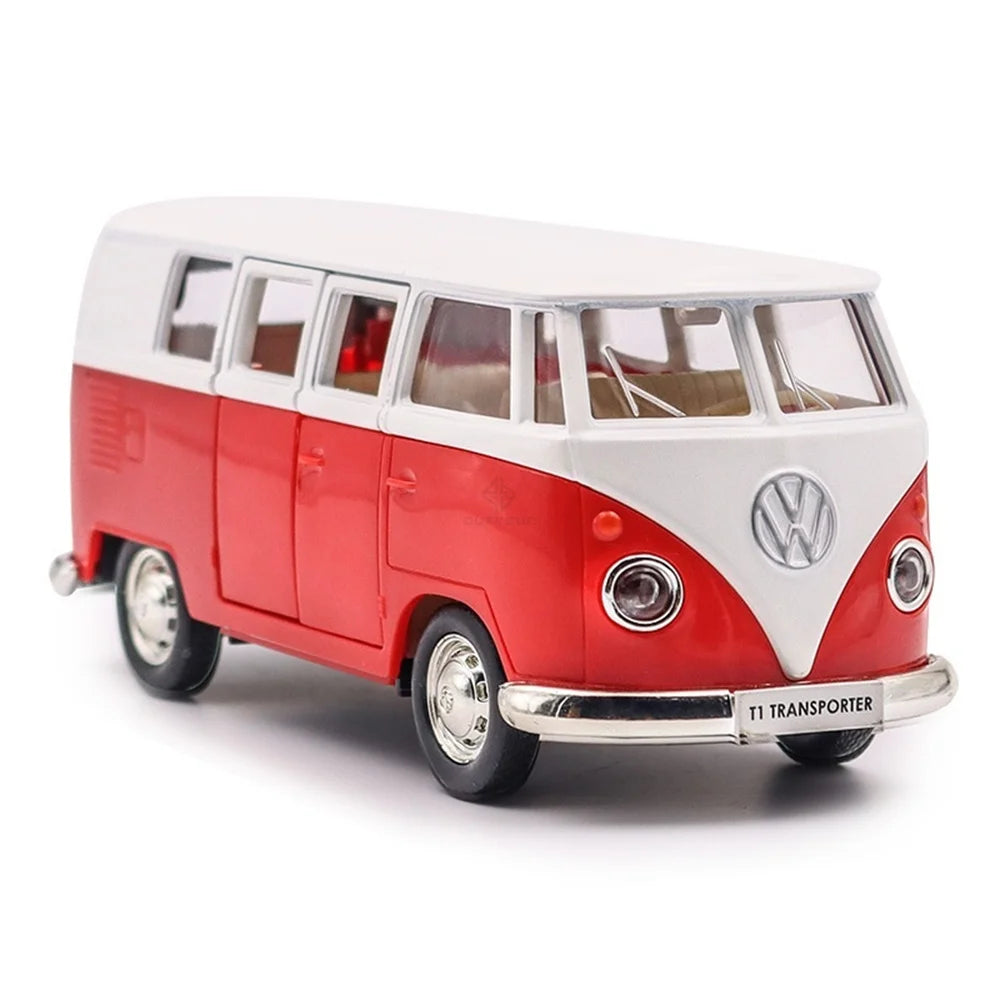 1/36 Diecasts Volkswagen Miniature Cars VW T1 Bus Toys Alloy Diecasts Scale Metal Collection Cars Models Vehicles s Toy Cars