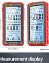 Rechargeable Digital Professional Multimeter Non-contact Voltage Tester AC/DC Voltage Meter LCD Screen Current Tester