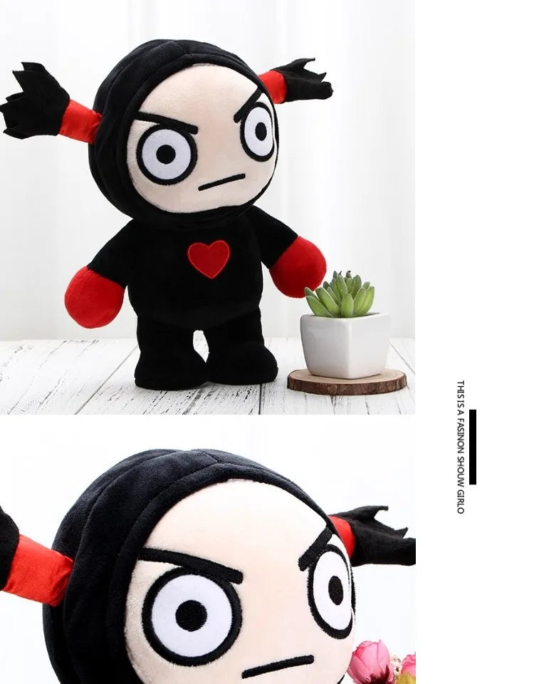30cm Kawaii Pucca and Garu Plush Toys China Doll Cartoon Cute Soft Stuffed Dolls Figure Sleeping Pillow Children's Birthday Gift