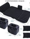 Car Inflatable Bed Travel Bed Suv Rear Seat Sleep Aid Car Top Air Cushion Automobile Trunk Air Bed Mat For Road Trips