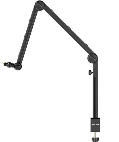 Desktop Microphone Boom Arm Stand Extend 1/4'' 3/8'' 5/8'' Screw 90° Hover Bracket for DSLR GoPro Smartphone