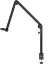 Desktop Microphone Boom Arm Stand Extend 1/4'' 3/8'' 5/8'' Screw 90° Hover Bracket for DSLR GoPro Smartphone