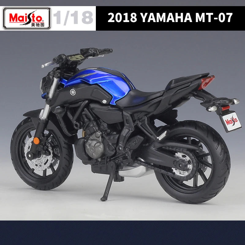 1 18 Scale Yamaha MT 07 2018 Diecast Motorcycle Model