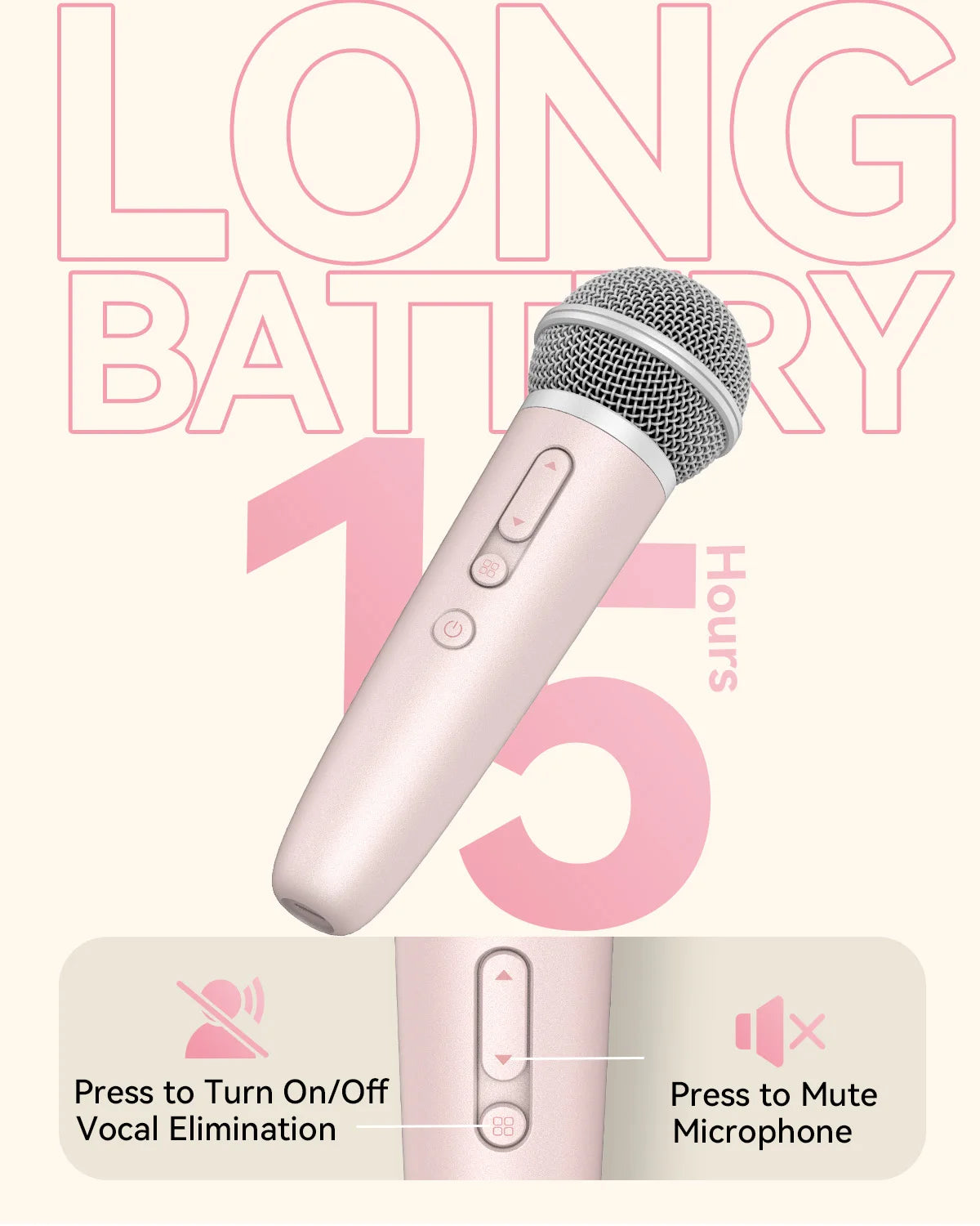 Microphone with Earphone & Mic Stand for Recording and Live Streaming, Wesing, Smule, Starmaker, YouTube, Podcasting & All Apps