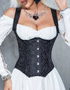 Corset Top Underbust Bustier Gothic Clothes Steampunk Corsets Waist Trainer Belt Shaper Plus Size Corselet