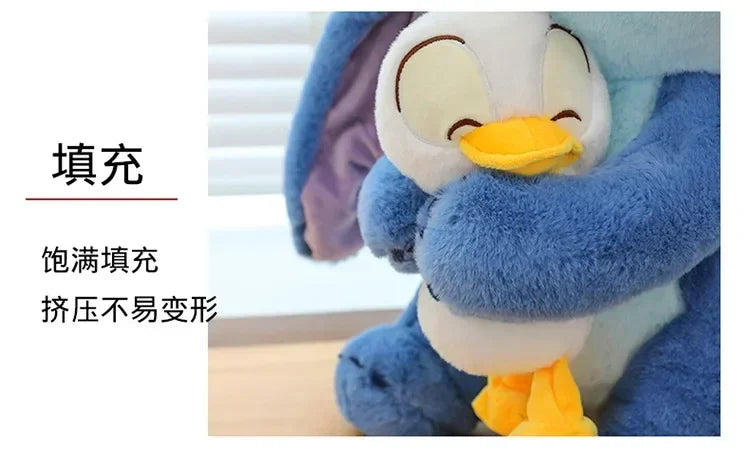 Disney Plush Doll Stitch Lilo Doll Cute Duck Stitch Plush Stuffed Toy Christmas 's Birthday Gift Kawaii Decoration Toys