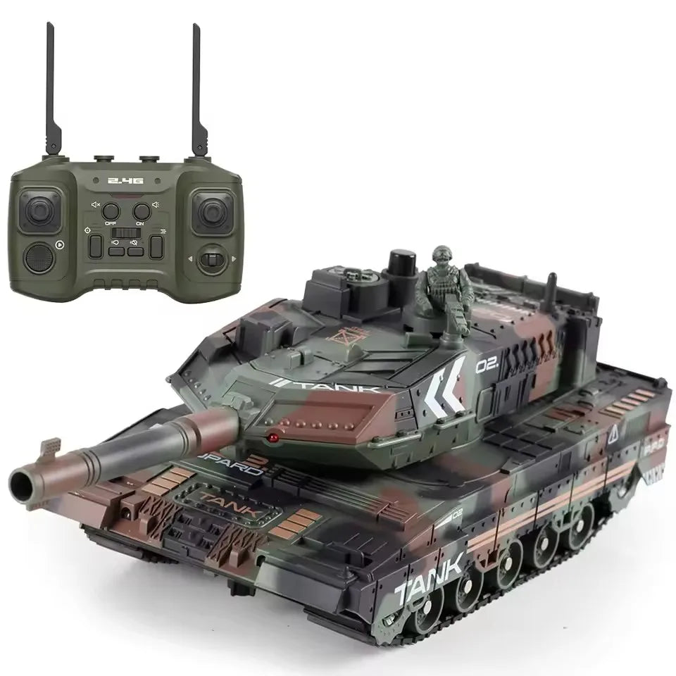 2.4G Remote Control Military Tank With Water Bullet And Spray