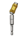 1/4"Hex Magnetic Pivoting Drill Bit Quick Change Drive Guide Drill Pivoting Bit Holder for Tight Spaces Magnetic Bit Tip Holder