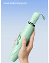 Ultra lightweight and portable automatic umbrella for women, suitable for both weather and sun protection