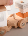 Wooden Train Birthday Toy  Montessori Toys Baby Educational Toys  Wooden Trolley  Baby Learning Toys  Number Of Wood Baby's Toys