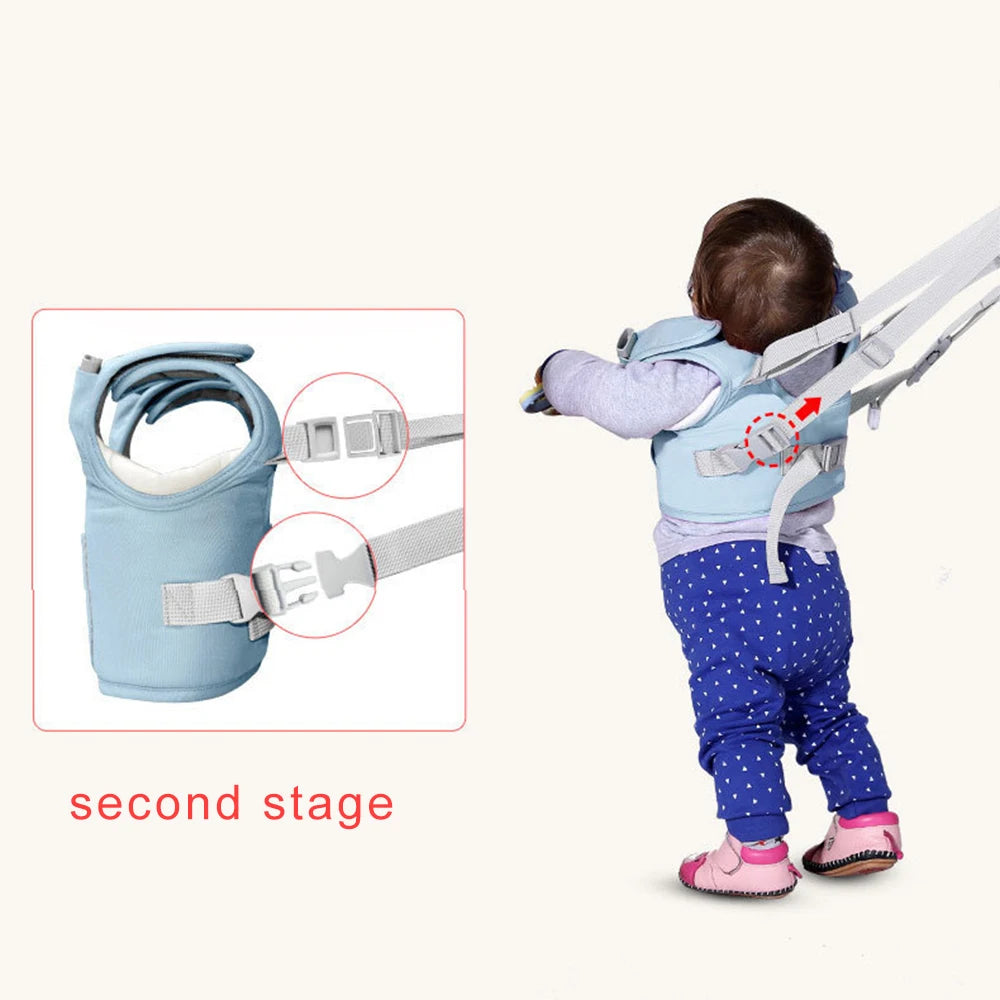Learning Walking Belt  Walker  Rope Boy Girl Seat Walk Anti-fall Belt  Dual-use  Traction Rope Artifact