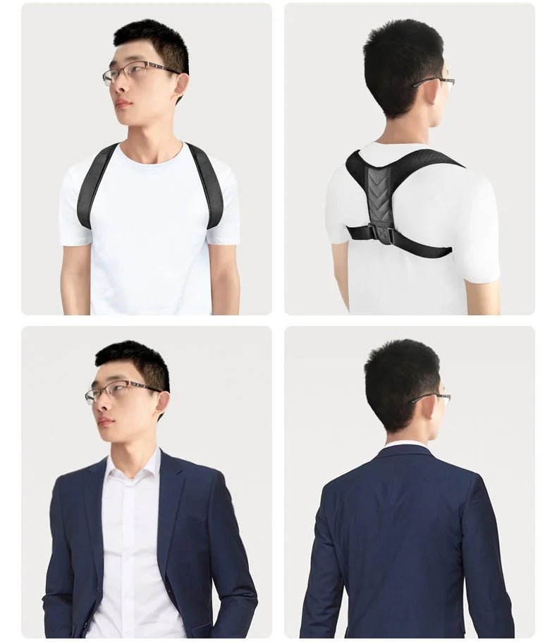 Adjustable Back Shoulder Posture Corrector Belt Clavicle Spine Support Brace Reshape Body Health Fixer Tape corrector de postura