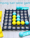 Bounce Off Game Jumping Ball Board Games for Kids 1 Set Activate Ball Game Family and Party Desktop Bouncing Toy Finger Toys