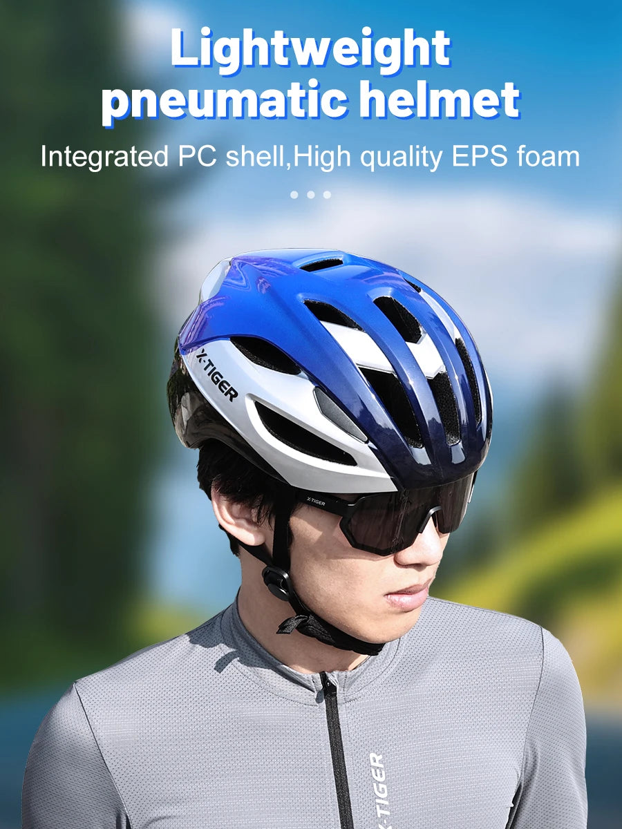 Lightweight One Piece Cycling Helmet For MTB And Road Riding