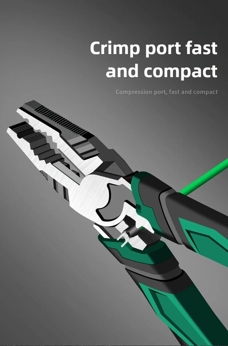 6/8Inch Electrician Wire Pliers Diagonal Pliers Nose Pliers Industrial Labor-saving Steel Plier Electricist Professional Tools